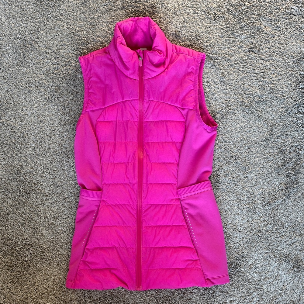 Women's Lululemon Pink Sleeveless Jacket